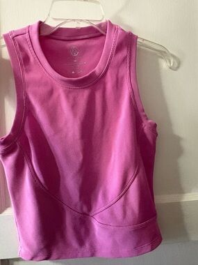 T.J.Maxx Hot Pink Crop Tank Top